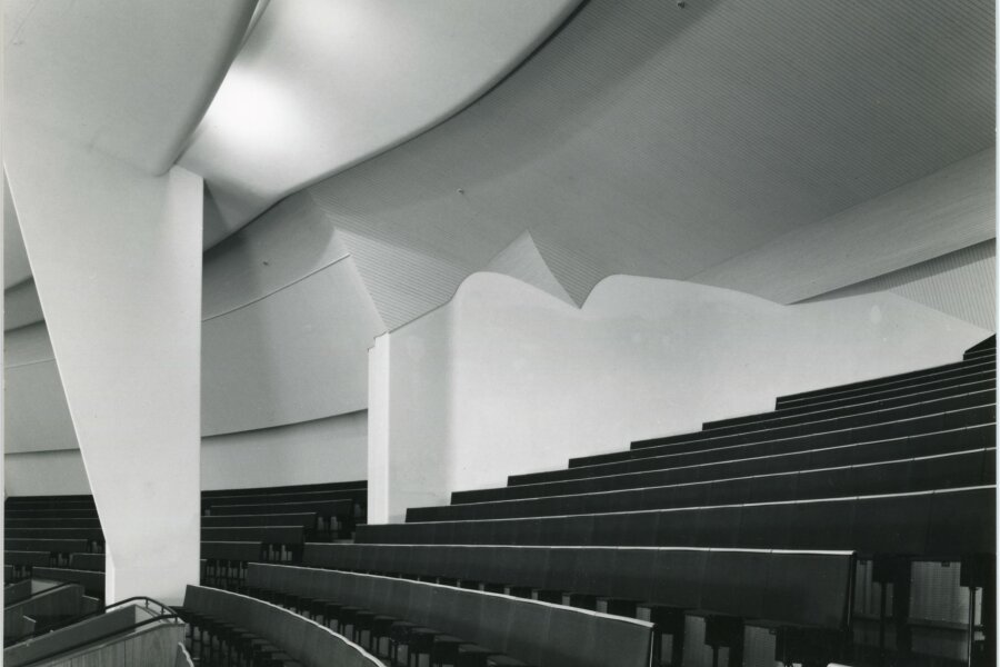 Alvar Aalto: kulturní dům v Helsinkách, 1958